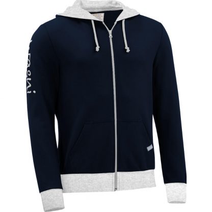 7DBBJJ_Kapuzenjacke Hoodie marineblau fairtrade 1