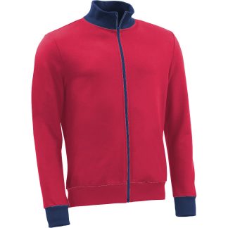 HSW0MQ_Sweatjacke Rib Stehkragen rot fairtrade 1