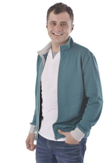 Sweatjacke mit Reißverschluss organic fair trade