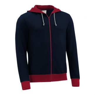 Kapuzenjacke_fairtrade_marineblau_23LHB0_front