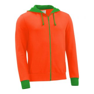 Kapuzenjacke_fairtrade_orange_4X9CG2_front