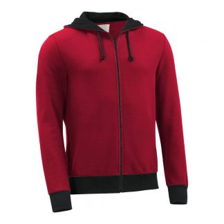 Kapuzenjacke_fairtrade_rot_JVSLSM_front