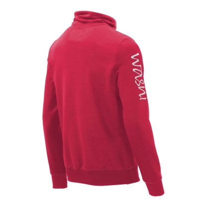 Pullover mit Schalkragen_fairtrade_himbeer_51OCX2_rueck