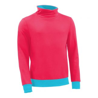 Pullover mit Schalkragen_fairtrade_pink_PS0TSP_front