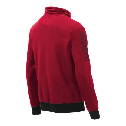 Pullover mit Schalkragen_fairtrade_rot_HRG8YW_rueck