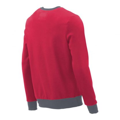 Pullover mit V-Ausschnitt_fairtrade_himbeer_5NSBC4_rueck