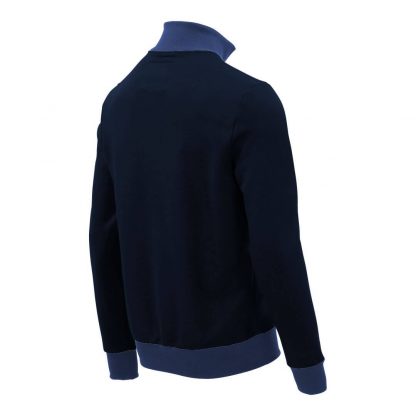 Stehkragenjacke_fairtrade_marineblau_UJEMOC_rueck