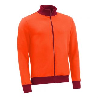 Stehkragenjacke_fairtrade_orange_DL5UY6_front