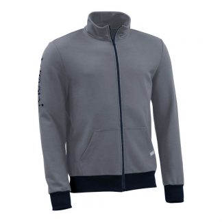 Sweatjacke_fairtrade_grau_KDMQ5H_front