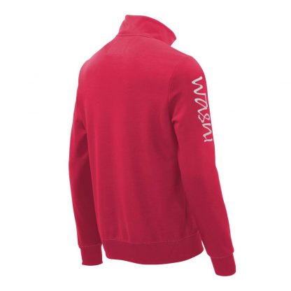 Sweatjacke_fairtrade_himbeer_B7O9NQ_rueck
