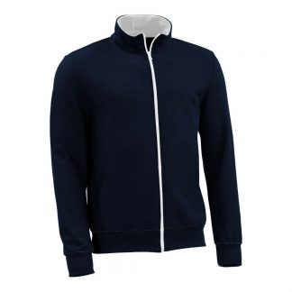 Sweatjacke_fairtrade_marineblau_IMR8XK_front