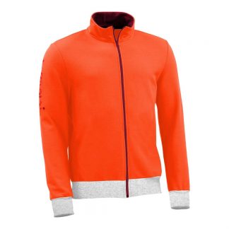 Sweatjacke_fairtrade_orange_SP3K2Q_front