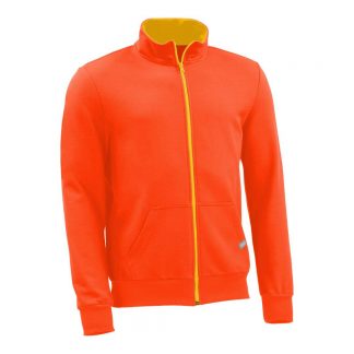 Sweatjacke_fairtrade_orange_UH7WQA_front