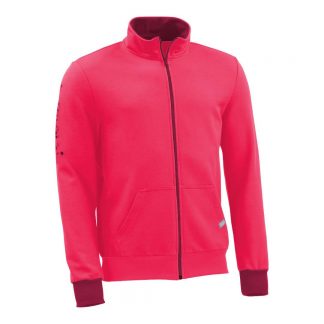 Sweatjacke_fairtrade_pink_AWCUM2_front