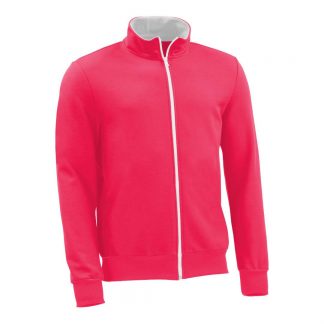 Sweatjacke_fairtrade_pink_BW94QX_front