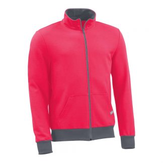 Sweatjacke_fairtrade_pink_Q6FDO6_front