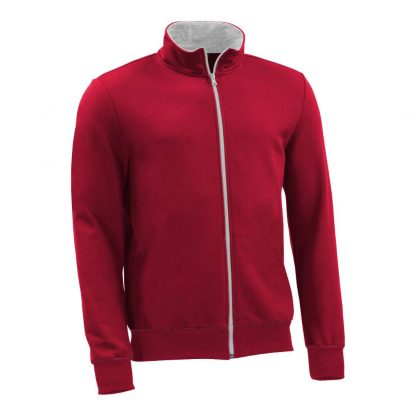 Sweatjacke_fairtrade_rot_CIVZBL_front