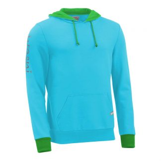 Hoodie_fairtrade_tuerkis_DWU6FD_front