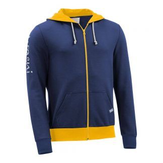 Kapuzenjacke_fairtrade_blau_OOK2PR_front