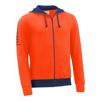 Kapuzenjacke_fairtrade_orange_Q43BMT_front