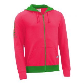 Kapuzenjacke_fairtrade_pink_ZM3R3L_front