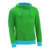Kapuzenpullover mit Schalkragen_fairtrade_gruen_U9TTUR_front
