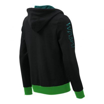 Kapuzenpullover mit Schalkragen_fairtrade_schwarz_PN5AD2_rueck