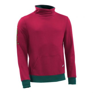 Pullover mit Schalkragen_fairtrade_weinrot_E1K7RC_front