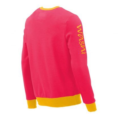 Pullover mit V-Ausschnitt_fairtrade_pink_KMZNKH_rueck