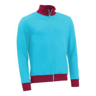 Stehkragenjacke_fairtrade_tuerkis_IBSZIM_front