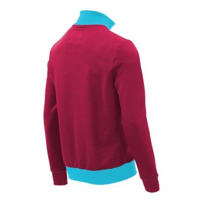 Stehkragenjacke_fairtrade_weinrot_WAIMLY_rueck