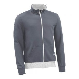 Sweatjacke_fairtrade_grau_XPK6D0_front