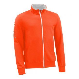 Sweatjacke_fairtrade_orange_TL7F0Y_front