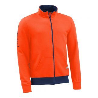 Sweatjacke_fairtrade_orange_YNCHJ6_front