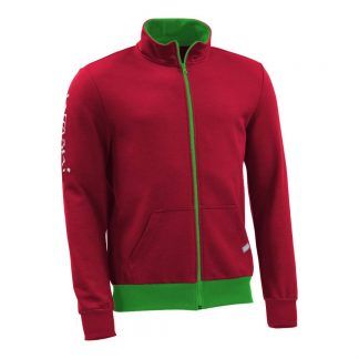 Sweatjacke_fairtrade_rot_4KRZ38_front