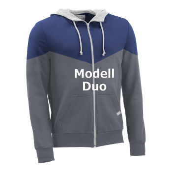 Variante_Kapuzenjacke mit hohem Reissverschluss_duo