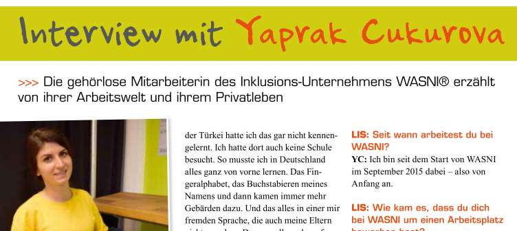 Interview mit Yaprak
