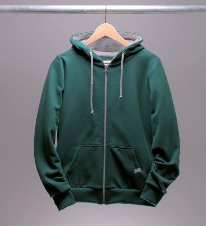 hoodie-jacke-frauen-petrol