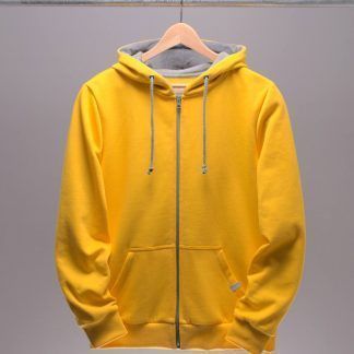 kapuzenjacke-maenner-gelb