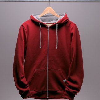 kapuzenjacke-sweatshirt-maenner-rot-chili