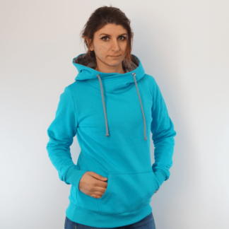 tuerkis_oRV_front Hoodie fair fashion biobaumwolle öko slow fashion Hoodie