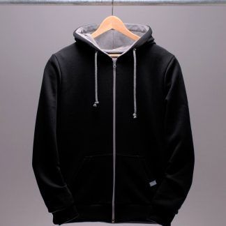 ziphoodie-schwarz-maenner