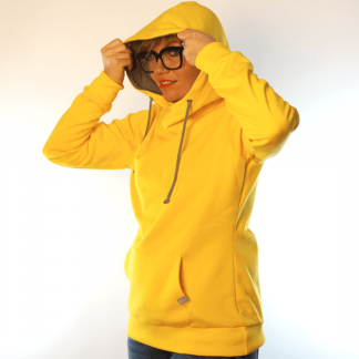 gelb_oRV_front Hoodie fair fashion biobaumwolle öko slow fashion Hoodie