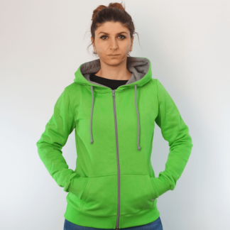 gruen_mRV_front2 zip Hoodie fair fashion biobaumwolle öko slow fashion Hoodie