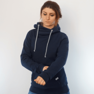 marine_oRV_front Hoodie fair fashion biobaumwolle öko slow fashion Hoodie