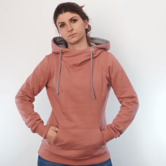 rosenholz_oRV_front Hoodie fair fashion biobaumwolle öko slow fashion Hoodie