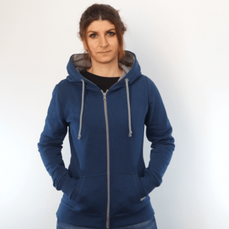 tiefsee_mRV_front zip Hoodie fair fashion biobaumwolle öko slow fashion Hoodie