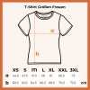 T-Shirt Maßtabelle Frauen