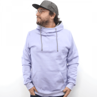 flieder_oRV_02 lavendel lila bio baumwolle hoodie lavender purple fair fashion hoodie pullover organic cotton