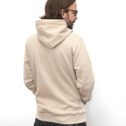 sand_mRV_01 hellbraun zip hoodie beige kapuzenjacke hellbraune wasni deutsche marke fair fashion bio baumwolle